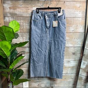 Denim Blue Women's Skirt